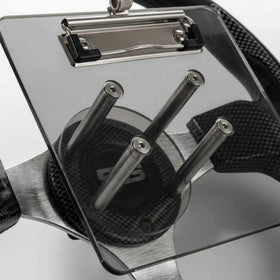 Carbon fiber black D-shaped NOKINS steering wheel design