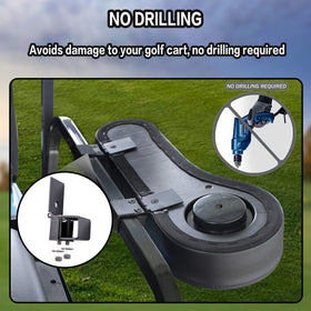 NOKINS U-25 damping hinge reduces armrest bounce for steadier rides.