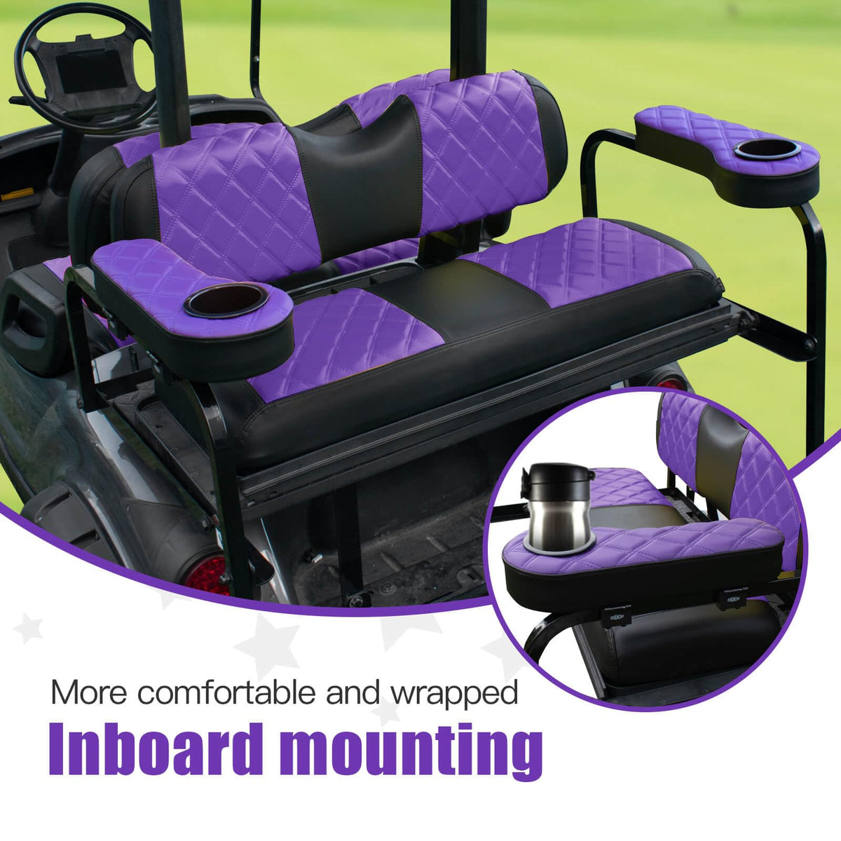 NOKINS detachable cup holder in armrest
