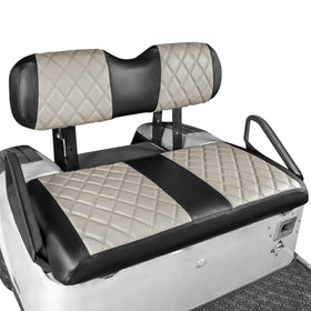 NOKINS diamond front seat cover for EZGO TXT adds premium style and protection.