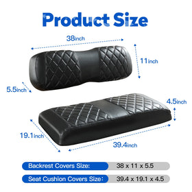NOKINS seat cover is easy to clean with a quick wipe for maintenance.