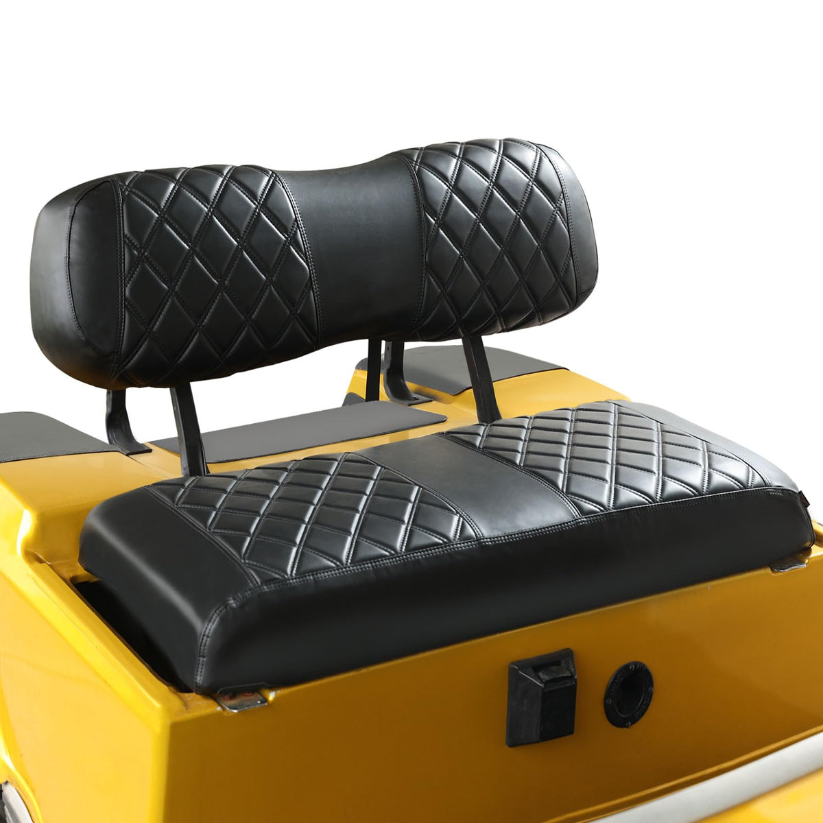 NOKINS Diamond seat cover front backrest protects Club Car DS 2000.5-Up seats and boosts durability.