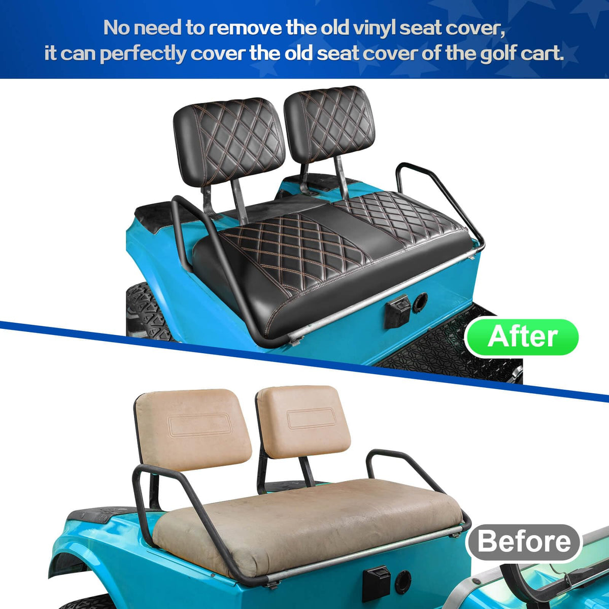 NOKINS leather-like vinyl close-up highlights durability and easy cleaning