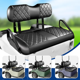 NOKINS diamond stitch rear seat cover fits regular cushions for refreshed interior