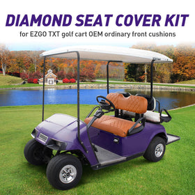 NOKINS diamond vinyl material close-up highlights soft, durable upholstery.