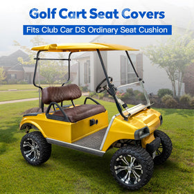 NOKINS DS Diamond backrest cover refreshes the golf cart interior.
