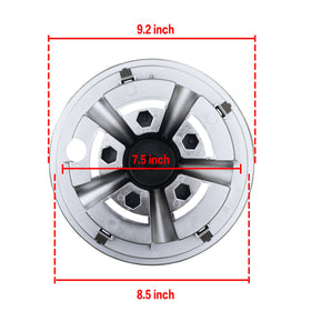 NOKINS durable chrome hub caps offer long-lasting shine
