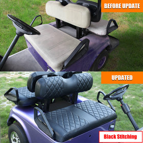 NOKINS durable vinyl front seat cover protecting against cracking in sunlight