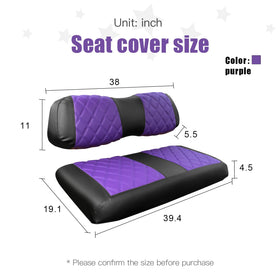 NOKINS easy-clean finish resists spills and keeps seats looking new.