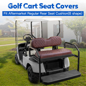 NOKINS easy install straps enable quick rear seat cover fitting