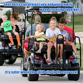 Easy installation without drilling keeps your golf cart downtime minimal.