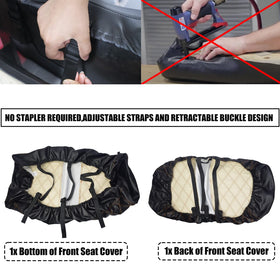 NOKINS tool-free installation with adjustable straps for secure fit
