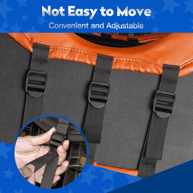 NOKINS EZGO Freedom TXT-T48 fit; precise, secure coverage for standard cushions.