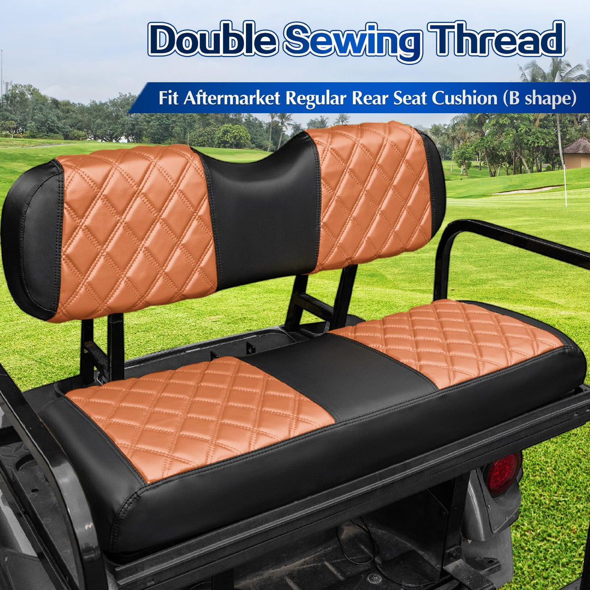 NOKINS EZGO TXT fit seat cover preserves upholstery with UV resistance