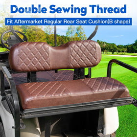 NOKINS EZGO TXT rear seat cover; protects cushions from wear and spills.