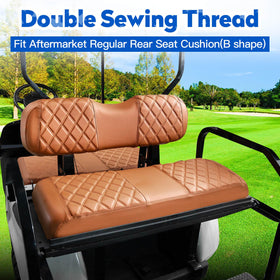 NOKINS EZGO TXT seat cover installation guide, easy fitting.