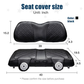 Specifically designed for Club Car Precedent OEM standard cushions.