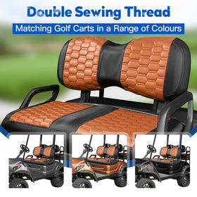 NOKINS foam-padded seat cover enhances comfort on long rides