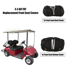 NOKINS front and backrest cover in diamond design updates the look of your seat.