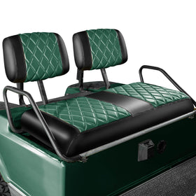 NOKINS front seat cover with diamond pattern for Club Car DS; scratch-resistant vinyl protection.