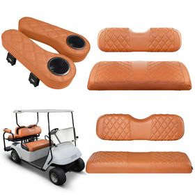 NOKINS front seat cover for EZGO TXT fits 1994-2013 with durable vinyl protection.