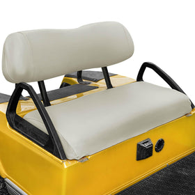 NOKINS oyster grey front seat cover for Club Car DS, waterproof and easy to clean.