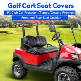 NOKINS front seat cover for Tempo cart adds durable protection and refined style