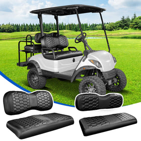 NOKINS front seat cover for Yamaha Drive 2 protects cushions and refreshes interior.