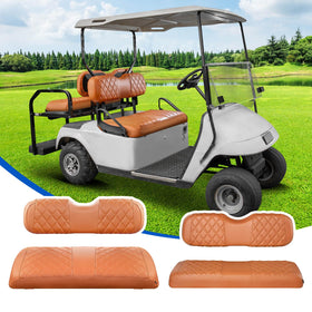 NOKINS front seat covers for EZGO TXT improve style and protection.