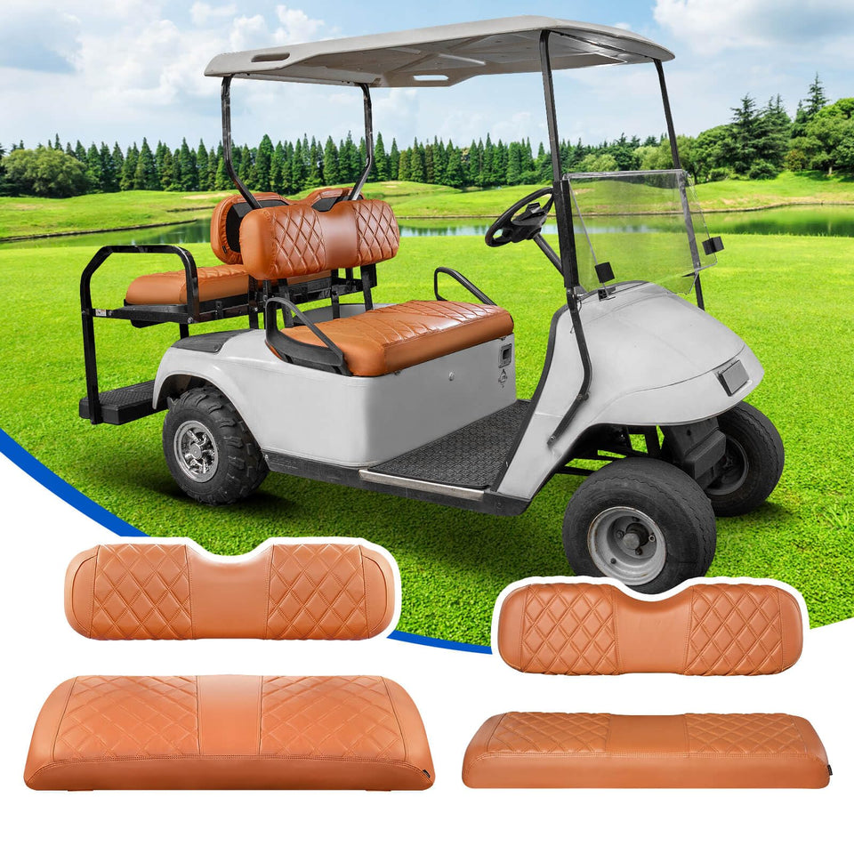 NOKINS front seat covers for EZGO TXT improve style and protection.