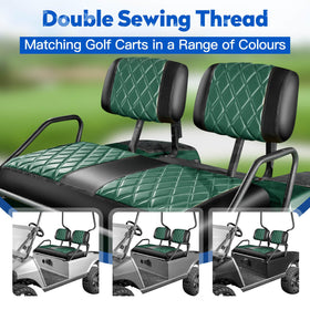 NOKINS front seat cushion cover; quick slip-on fit for refresh.