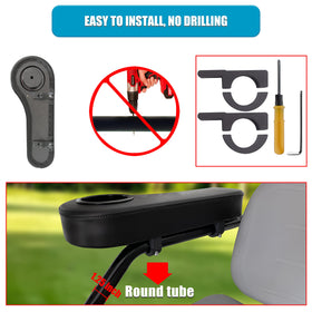 NOKINS golf cart armrest with 4-piece support frame ensures stable seating.