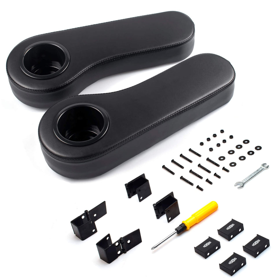 NOKINS golf cart armrest flip for easy rear-seat access and comfort.