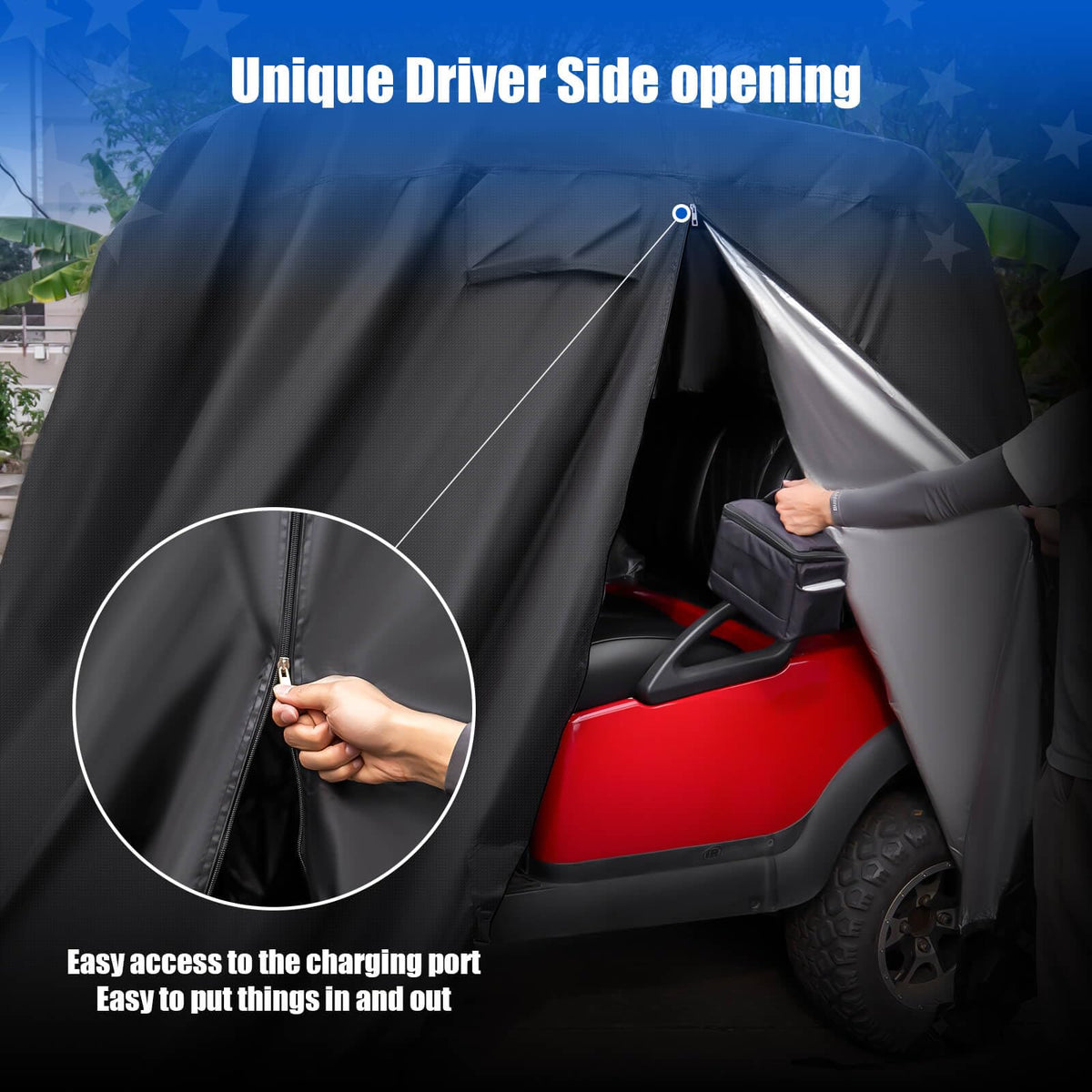 Storage bag included for easy storage and transport.