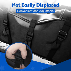 NOKINS Diamond black stitching detail adds stylish look.