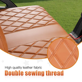 NOKINS diamond-pattern detail enhances style while guarding against wear.
