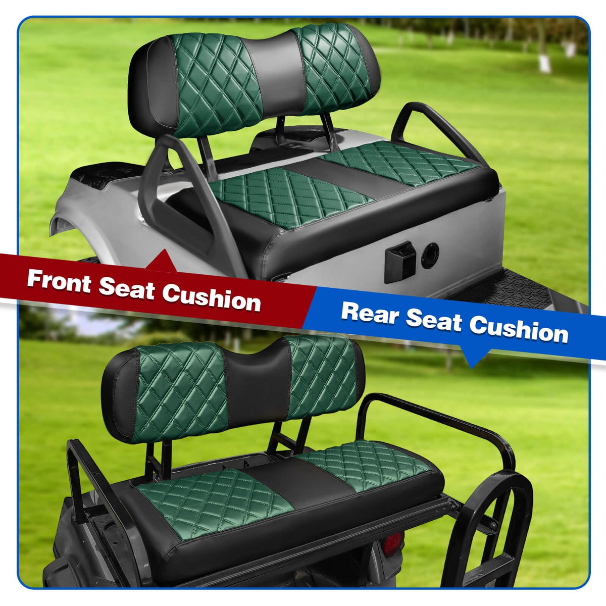 NOKINS rear seat backrest cover combines luxury with durable protection.