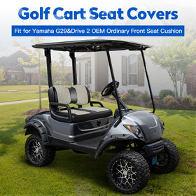 NOKINS front backrest diamond seat cover—slip-on design with no tools