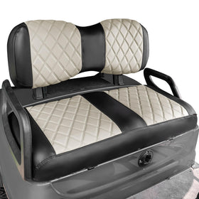 NOKINS front cushion diamond seat cover for Yamaha Drive—soft vinyl and easy clean