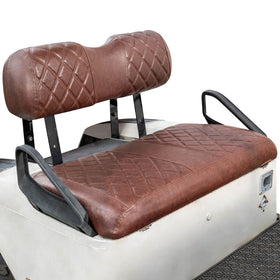 NOKINS front EZGO TXT 1994-2013 diamond seat cover for a durable, refreshed look.