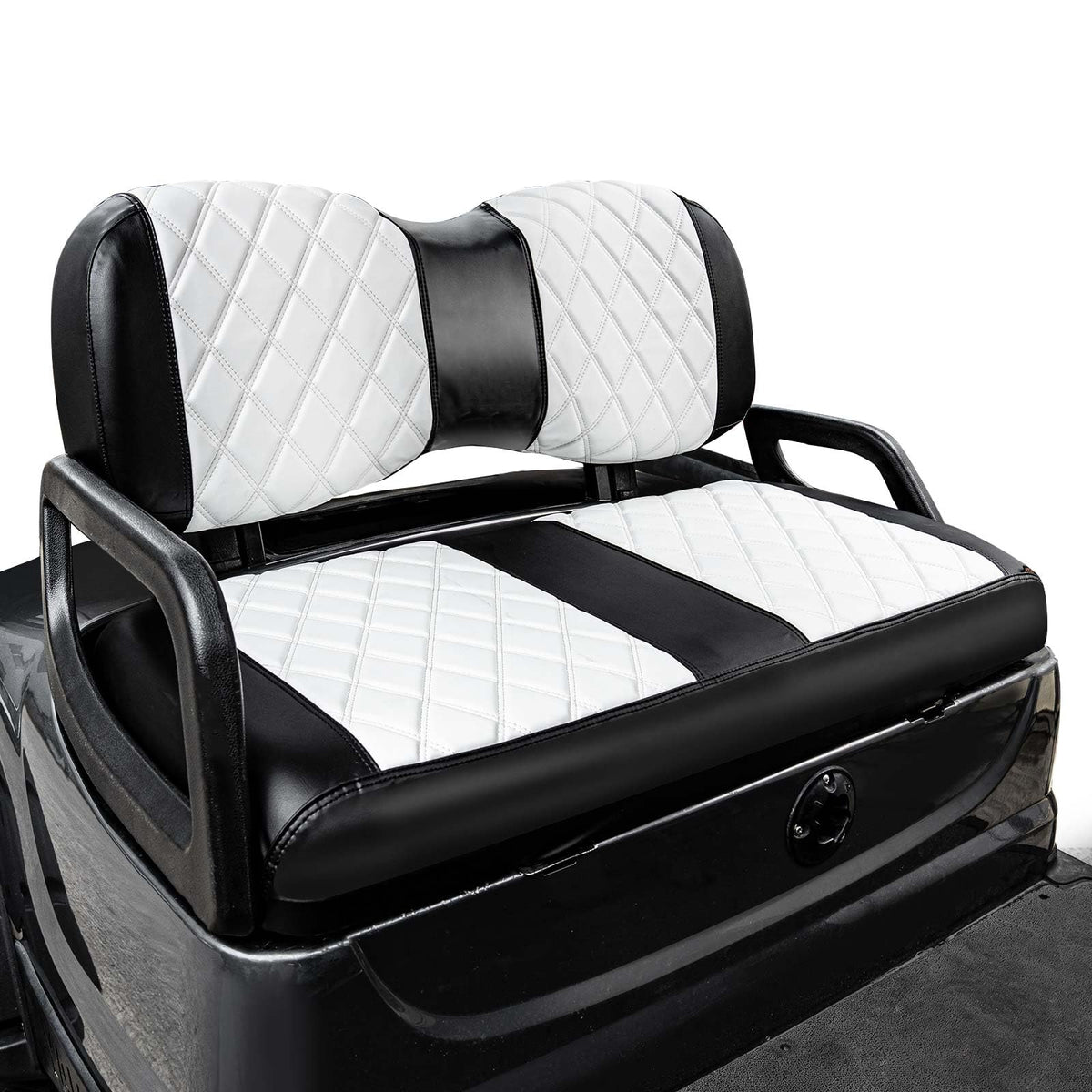 NOKINS diamond front seat cover for Yamaha Drive adds comfort and style.