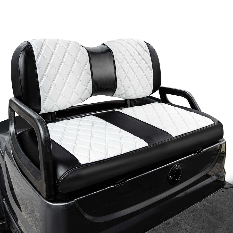NOKINS diamond front seat cover for Yamaha Drive adds comfort and style.