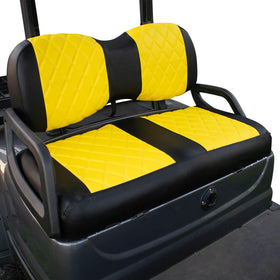 NOKINS diamond seat cover for Yamaha Drive – front view showing luxury protection.
