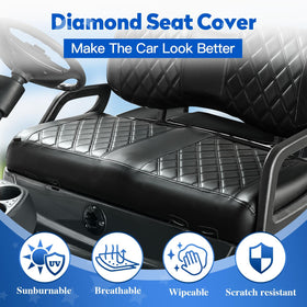 NOKINS vinyl seat cover material resists wear and fading