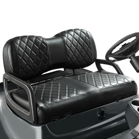 NOKINS diamond seat cover on the front seat for Yamaha Drive/Drive2 with premium protection