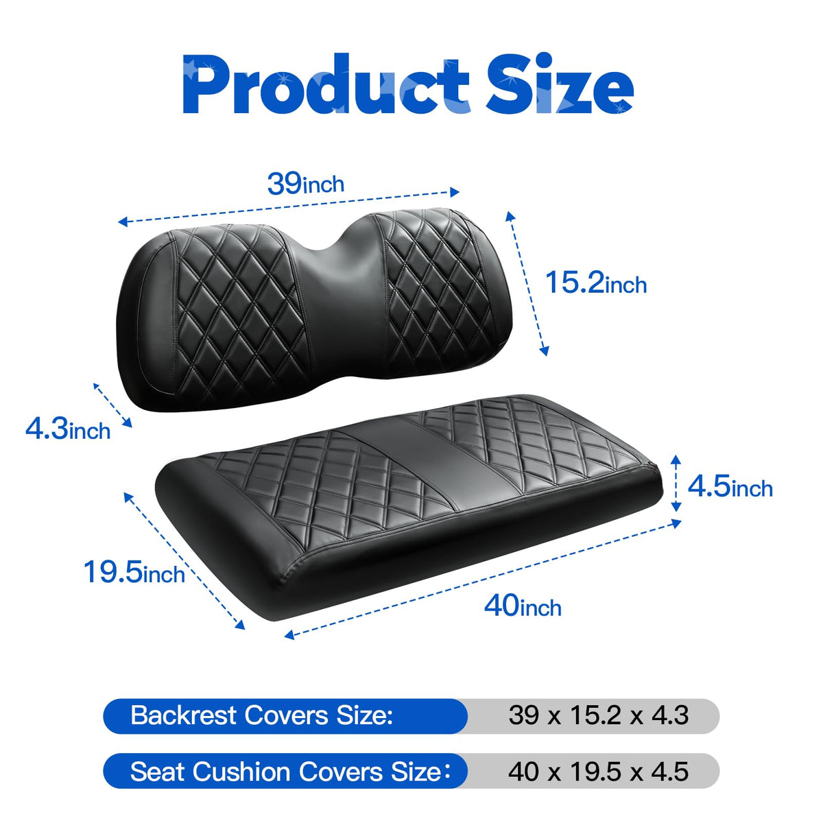 NOKINS durable vinyl resists wear and fading during regular rides.