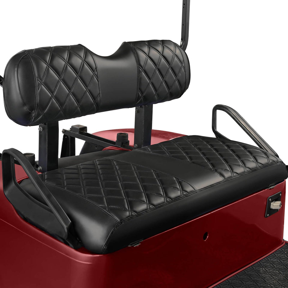 NOKINS golf cart ET front seat cover with diamond stitch for durability and style
