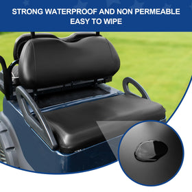 NOKINS backrest cover adds durable protection for Club Car Precedent.