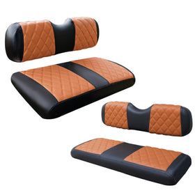 NOKINS golf cart front seat cover with diamond stitch for premium look and comfort
