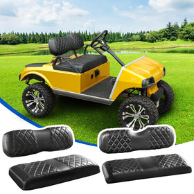 NOKINS golf cart front seat cover with diamond stitch for a stylish, durable ride.